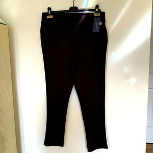 Tommy Hilfiger brown viscose blend pull on pants L